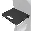 QuliMetal Foldable Side Shelf for Weber Searwood 600/600XL/Smoque/Smoque XL