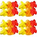 Qunclay Artificial Silk Bamboo Fans Veils Long Belly Dance Silk Fan Colorful Gradient for Dance Dancer Women Left & Right Hand 180 x 90 cm