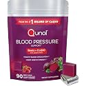 Qunol 3-in-1 Beet Roots Chews with CoQ10, Blood Pressure Support, 90ct
