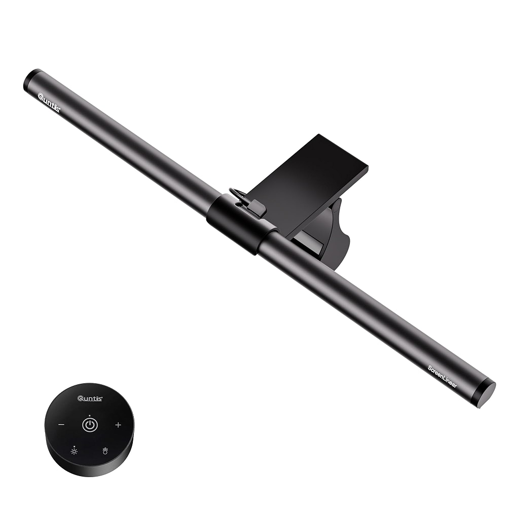 Quntis HY210PRO Monitor Light Bar with Remote, Fit for Curved Monitors ...
