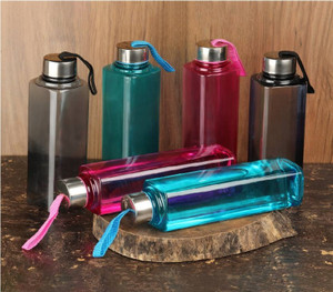 QUPSY Square Fridge Water Bottle set for