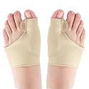Bunion Corrector | Gel Bunion splint & Correction for Men & Women | Washable Silicone Gel Bunion Pads Toe Separator with Support (Pair) Non-Toxic, one size.