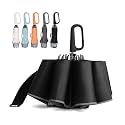 QWB Inverted Umbrella with Auto Open Close Windproof Compact Travel