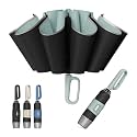 QWB Inverted Umbrella with Auto Open Close Windproof Compact Travel