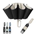 QWB Inverted Umbrella with Auto Open Close Windproof Compact Travel