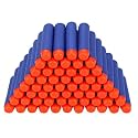 Qweezer 150 Pcs Toy Bullet Foam Dart | Bullets for Nurf N Strike Elite Guns | Bullet Dart | 150-Piece, Blue