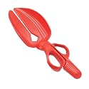 QWEQWE Poop Scooper for Dogs,pet Pooper Scooper Scissors,Picker Poop Collector Tongs Long Handle Dog Clip Toilet cat Stool Clip Shovel cat Toilet Pets for Large Dogs, Small Dogs, Cats and oth.Red