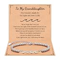 QWNHONEY Waves of Life Bracelet Inspirational Birthday Gifts for Bestie Sister 16th 18th 21st 30th 40th 50th 60th Birthday Gifts for Women