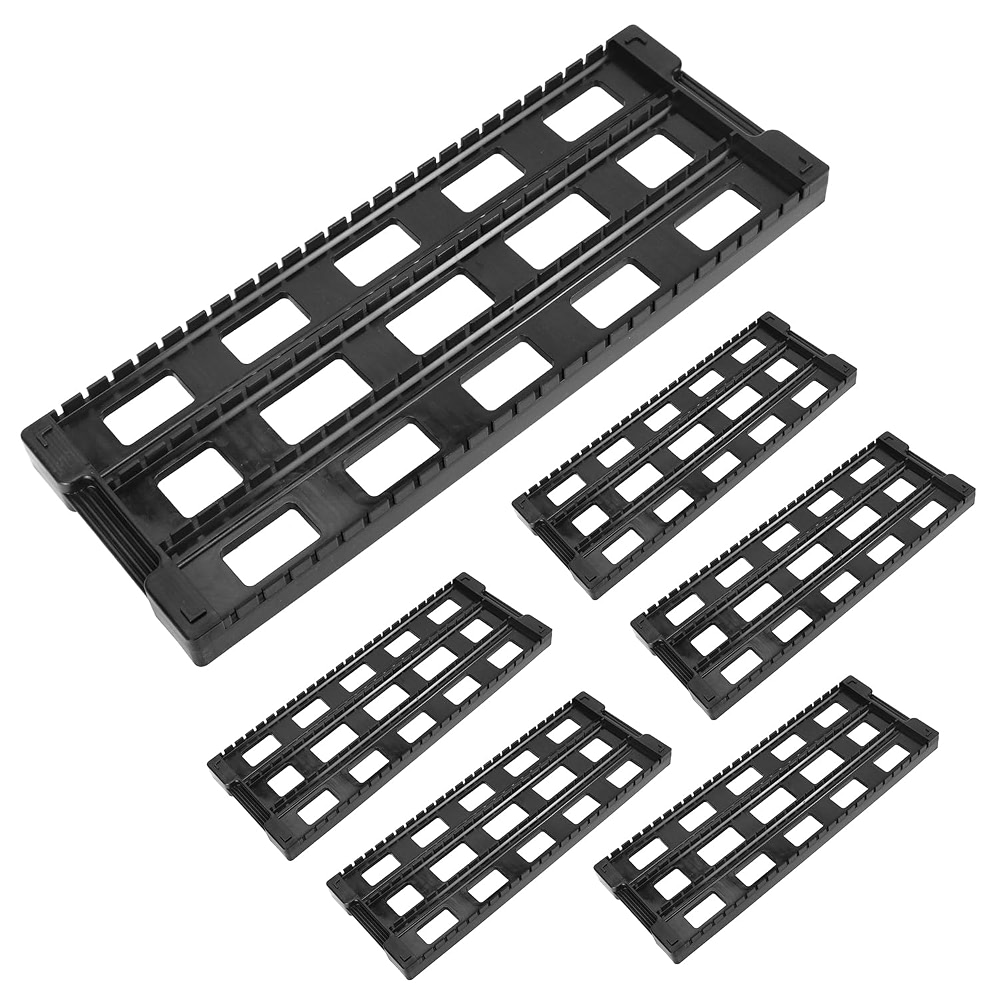 QWORK Antistatic ESD Circulation Rack Shelf, 6 Pack PCB Rack Circuit ...
