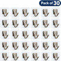 QXORE Adhesive Hook Capacity Up To 5Kgs Hook 30