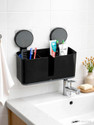 QXORE No Drilling Storage Self Adhesive Toothbrush