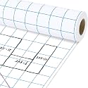 Qyeahkj Blue Checked Bulletin Board Paper Roll Blue White Bulletin Board Background Paper Fade Resistant Classroom Decoration Poster Art Craft Home Wall Education Decoration Supplies 17.7in x 20ft
