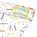 Qyeahkj Colorful Pencil Bulletin Board Paper Roll Pencil Bulletin Board Background Paper Fade Resistant Colorful Classroom Decoration Poster Art Craft Home Wall Education Decor Supplies 17.7in x 20ft