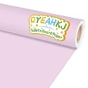 Qyeahkj Lavender Bulletin Board Paper Roll Light Purple Bulletin Board Background Paper Fade Resistant Classroom Decoration Poster Art Craft Home Wall Education Decoration Supplies 17.7in x 20ft