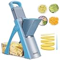 QYKIC Safe Mandoline Slicer for Kitchen, Adjustable Potato Slicer Pro