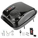 QYMOTO Upgraded Coleman CT200U Fuel Tank,Mini Bike Fuel Fuel Tank with Fuel Level Gauge Indicator for GX160 GX200 CT200U-EX,BT200X,Hemi Predator 212cc,224 CC Axis M200,KT196 Go Kart Gas Tank