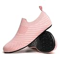 QZKDM Lightweight Slip on Grip Indoor House Slippers Barefoot Non Slip Home Exercise Yoga Shoes for Men Women