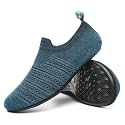 QZKDM Lightweight Slip on Grip Indoor House Slippers Barefoot Non Slip Home Exercise Yoga Shoes for Men Women