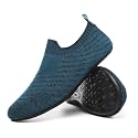 QZKDM Lightweight Slip on Grip Indoor House Slippers Barefoot Non Slip Home Exercise Yoga Shoes for Men Women