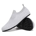 QZKDM Lightweight Slip on Grip Indoor House Slippers Barefoot Non Slip Home Exercise Yoga Shoes for Men Women