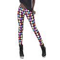 QZUnique Leggings for Women, Halloween Full-Length Printed Legging Footless Elastic Yoga Pants, Regular and Plus Size