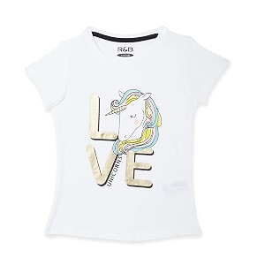 RB Girls Classic Fit T-Shirt