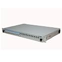 R&M 12 Port Fiber Rack Mount LIU Loaded with multimode 12xLCPC Dx adapters & Splice trays-R220042