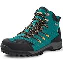 R CORD Womens Hiking Boots Waterproof Slip-Resistant Cushioned Support Durable for Hiking, Travel, Rainy Days, Camping, and Outdoor Adventures