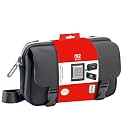 R.D.S. INDUSTRIES, INC. – Game Traveler Deluxe Licensed Crossbody Bag Designed for Nintendo Switch, Nintendo Switch 2, OLED, Black Horizontal (MC17)