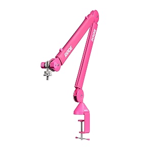 rde psa1 professional studio arm with spring damping and cable management pink