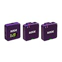 RØDE Wireless GO (Gen 3) Compact Wireless Microphone, 32-Bit Float, Purple