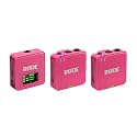 RØDE Wireless GO (Gen 3) Compact Wireless Microphone, 32-Bit Float, Pink