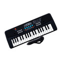 A R ENTERPRISES 37 Key Piano Keyboard Toy with DC Power Option, Mic and Recording