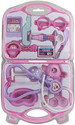 A R ENTERPRISES Medical Suitcase Toy With Medical Equipments For Doctors Dr set (Pink)
