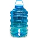 R flame 20 Litre Water Jar - Water Container with Tap Great for Water Camper with Strong Handles & Durable Taps (Multi Colour) Bottled Water Dispenser, Acrylonitrile Butadiene Styrene (ABS), Blue