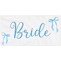 R HORSE Bride Beach Towel 30 x 60 Inch, Bachelorette Party Decorations