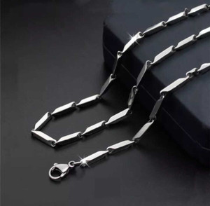 r jewels rice design neck for men  boys titanium plated stainless steel chain
