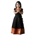 R P CREATION Kids Silk Lehenga Choli