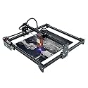 Laser Master 2 Pro S2 Laser Engraver | DIY Laser Engraving on Metal with 32-bit Motherboard | 400x400mm Engraving Area (LU2-4-SF)