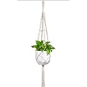 Macrame Plant Hanger/Large Macrame Pot Holder/Boho Plant Accessories/Handmade Macrame Hanging Planter/Ampel