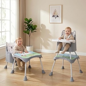 r for rabbit cherry berry grand baby high chair 4 in 1 convertible high chair cum booster seat baby feeding chair toddlers from 6 months-7 years study table amp booster chair teddy grey