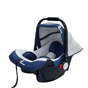 r for rabbit baby cozy carry cot with 3 in 1 multi-purpose baby rocker amp seat 3 point safety harness for new born babies of 0 to 15 months grey blue