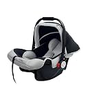 R for Rabbit Baby Cozy Carry Cot with 3 in 1 Multi-Purpose Baby Rocker &amp; seat| 3 Point Safety Harness for new Born Babies of 0 to 15 Months(Black Grey)