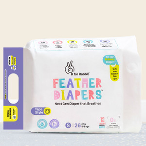 R for Rabbit Feather Diaper Tapes for