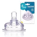 R for Rabbit First Feed Soft Silicone Teat for Steebo Giffy Stainless Steel Bottles