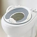 R for Rabbit Minimo Potty Seat Potty Training Seat Hang on the wall with Soft Cushion for New Born Baby/Infant/Kids (Grey)