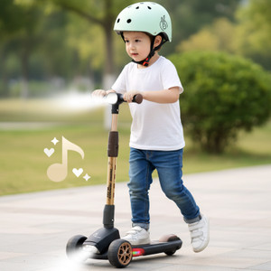 r for rabbit road runner blaze kids scooter height adjustable pu led wheels kick scooter