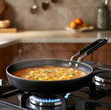 R S HOME KITCHENWARE Iron Frying Pan
