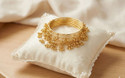 R SANDEEP INTERNATIONAL Metal Beads Bangle