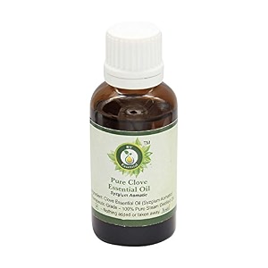 r v essential clove essential oil  syzgium aomatic  clove oil  clove bud oil  for teeth  for skin  for cooking  100 pure natural  steam distilled  therapeutic grade  10ml  0338oz by r v essential